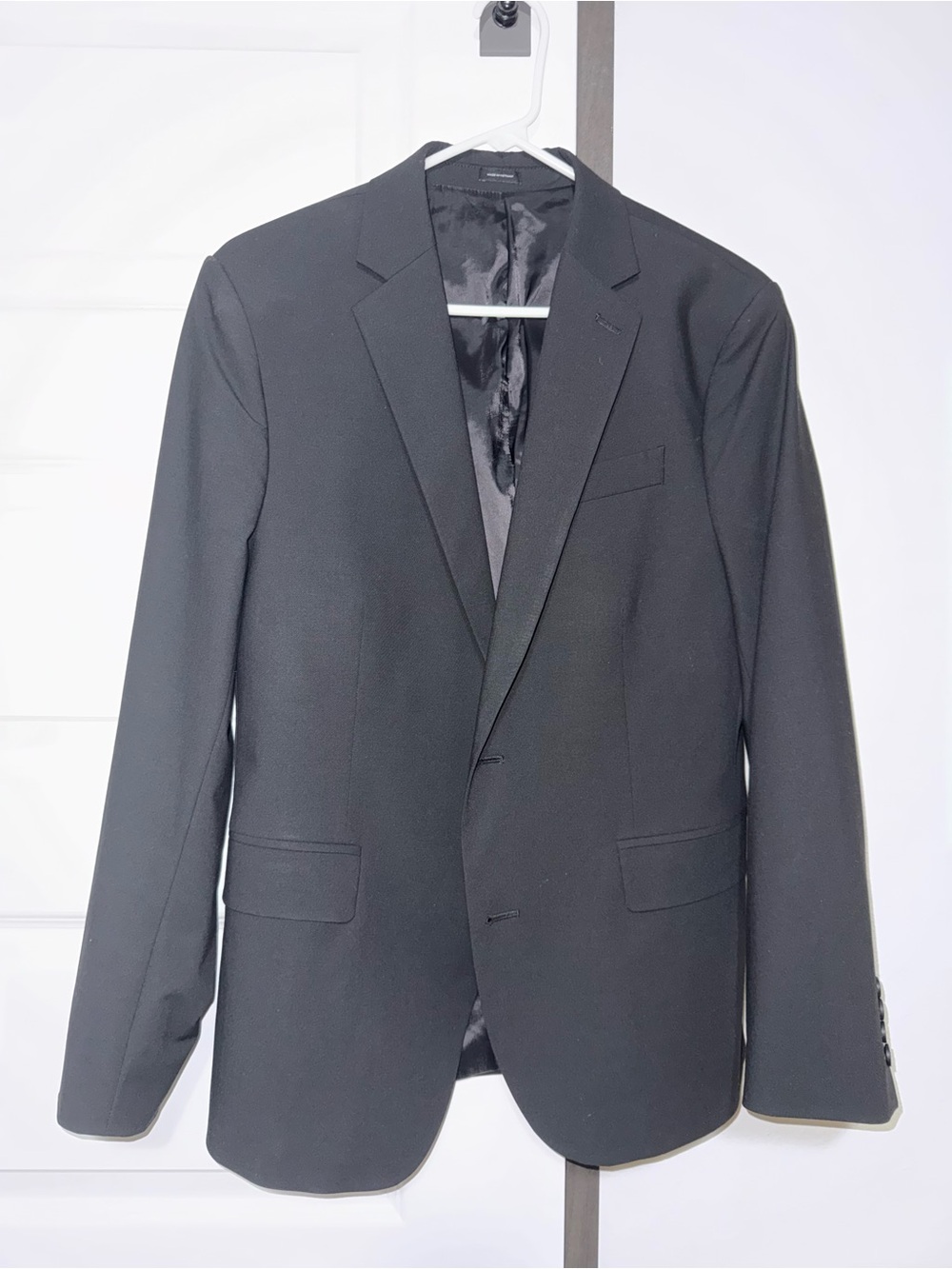 jf j.ferrar Men's Black Sport Coat Blazer
